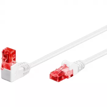Patchcord U/UTP Cat. 6 GOOBAY 0,5 m, baltas, modelis 51521
