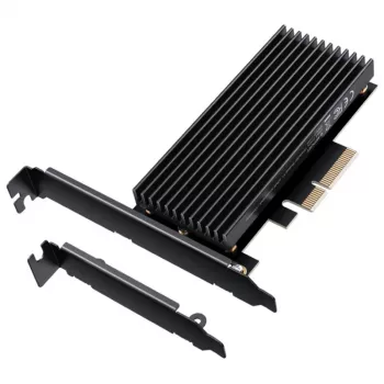 GRAUGEAR G-M2PCI01 vidinis M.2 adapteris PCIe vyriškas juodas 128 mm
