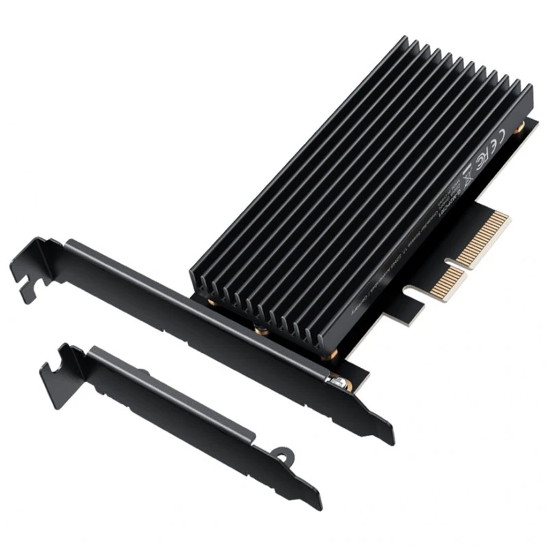 GRAUGEAR G-M2PCI01 vidinis M.2 adapteris PCIe vyriškas juodas 128 mm