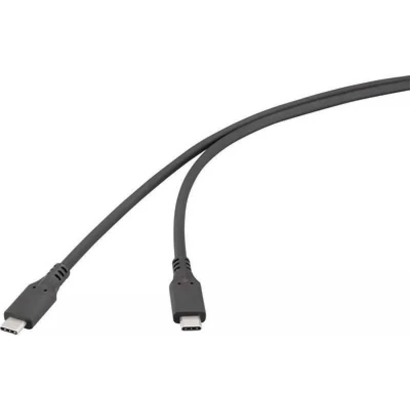 Renkforce USB laidas USB4 USB-C kištukas juodas RF-6830438 (RF-6830438)