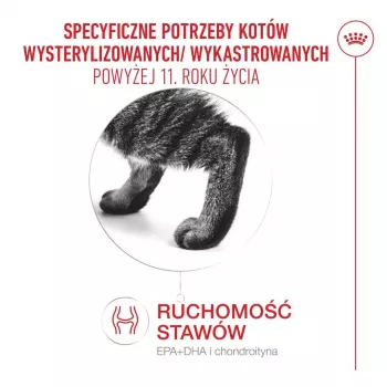 Sausas kačių ėdalas Royal Canin FHN Ageing 11+ 4 kg — visavertis ėdalas vyresnio amžiaus katėms, paukštiena, 30 % baltymų