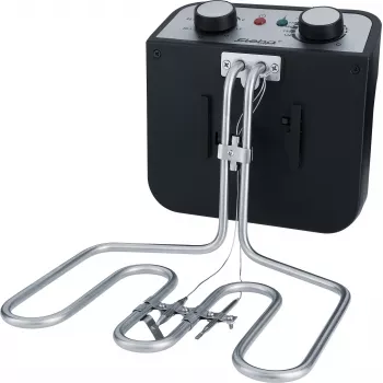 Grupinė keptuvė Steba DF 300 Double 5 L 3000 W juoda nerūdijantis plienas