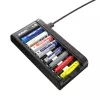 AA/AAA 1,5 V ir 1,2 V akumuliatorių įkroviklis, išmanusis – 8 lizdai