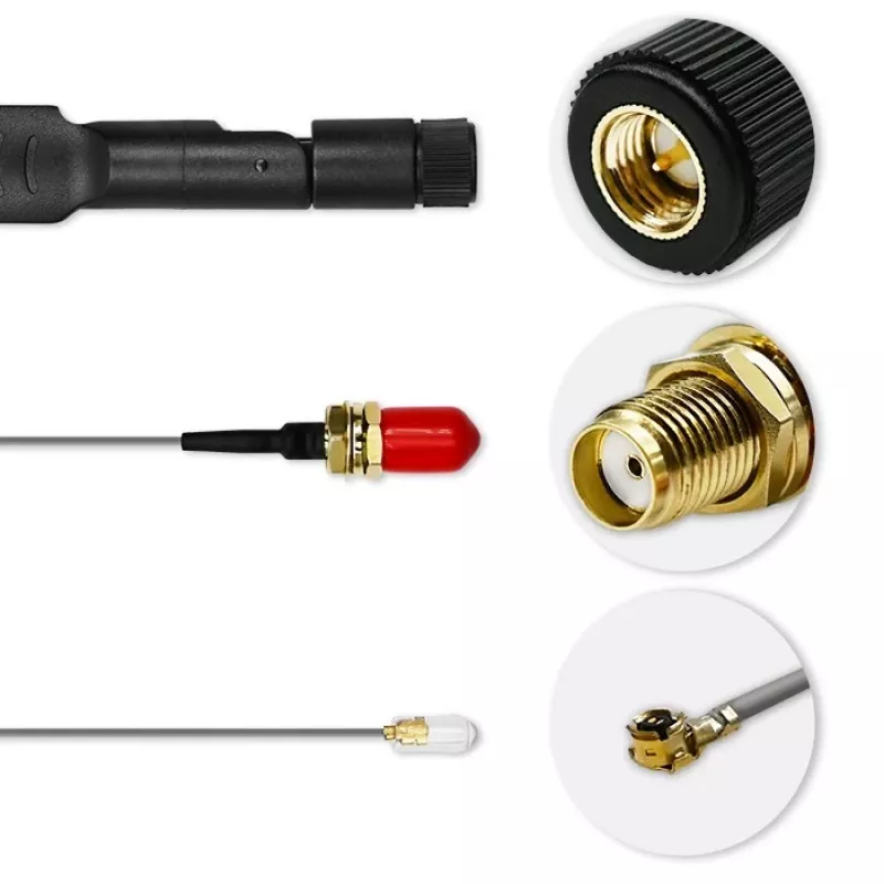 Lauko 4G LTE dviguba antena QOLTEC 57047 5 dBi universali kryptimi