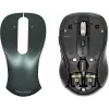Laidinė ergonominė kompiuterio pelė YENKEE YMS2010BK — kompaktiškas dizainas, laidinis ryšys