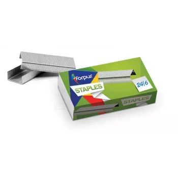 Forpus 24/6 kabės, pakuotėje 1000 vnt., modelis FO61402