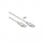 Wentronic 83138 USB laidas, pilkas