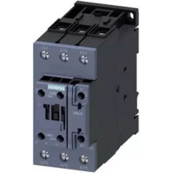 Siemens jungiamasis kontaktorius AC 3 22kW/400V 1 NO + 1 NC DC 24V 3 polių S2 3RT2036-1KB40