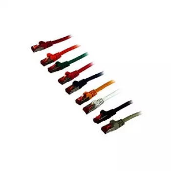 komutacinis kabelis RJ45, CAT6 250 MHz, 0,5 m baltas, S-STP(S/FTP), TPE (Superflex), Synergy 21 (S216901)