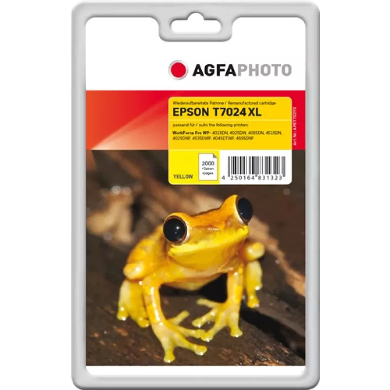 „Agfaphoto“ APET702YD spausdintuvo eksploatacinė medžiaga, geltona