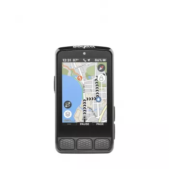 GPS dviračio kompiuteris Wahoo ELEMNT ROAM — spalvotas TFT jutiklinis ekranas, 2,8 colio ekranas, GPS, Wi‑Fi, ANT+, 64 GB, IPX7