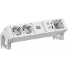 Maitinimo juosta Bachmann DESK2 su 2x CEE 7/3 lizdais, modelis 902.3213