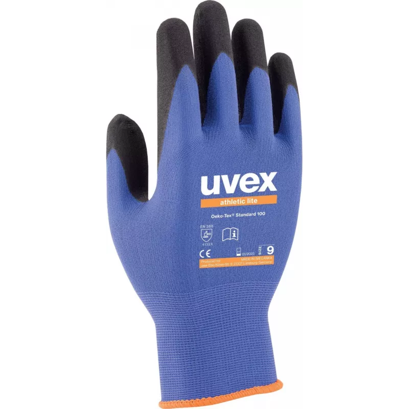 Uvex 60027 Antracitinė - Mėlyna elastano - poliamido (6002711)