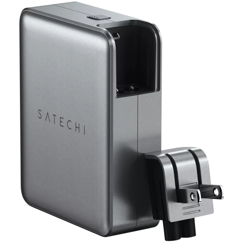 Mobiliojo įrenginio įkroviklis „Satechi ST-W145GTM“ 4 USB Type-C greitasis įkrovimas