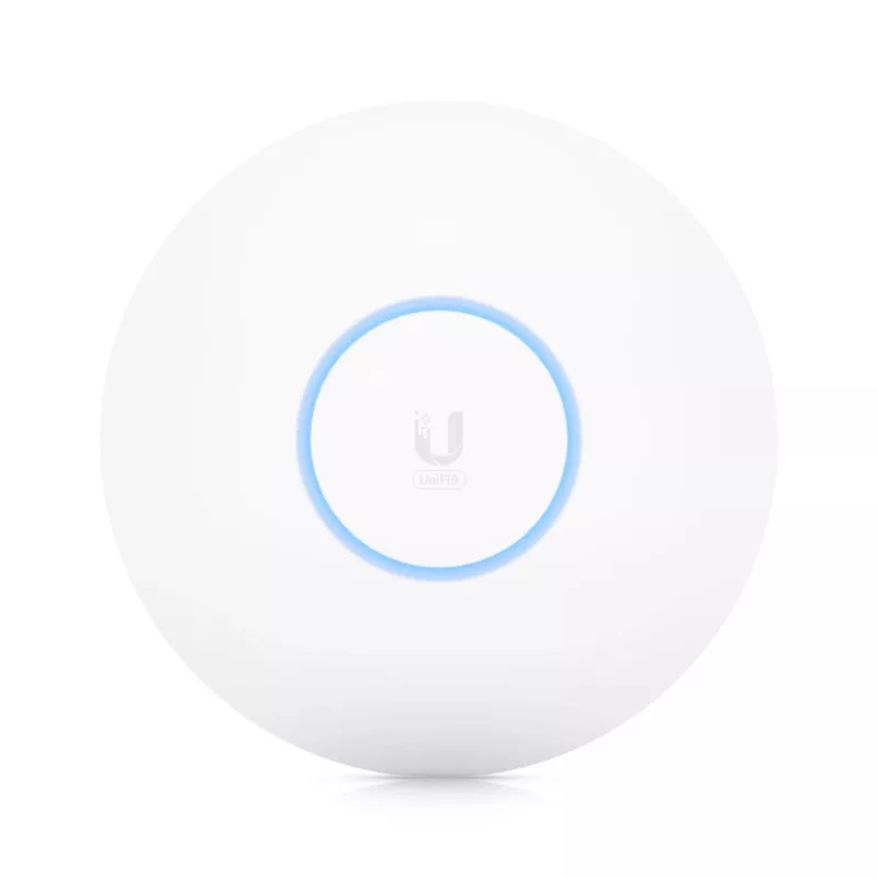 Belaidžio ryšio prieigos taškas UBIQUITI U6‑PRO — Wi‑Fi 6 dviejų juostų 2.4/5 GHz, PoE, IP54, luboms/sienai, 4800 Mbps (5 GHz), 573.5 Mbps (2.4 GHz)