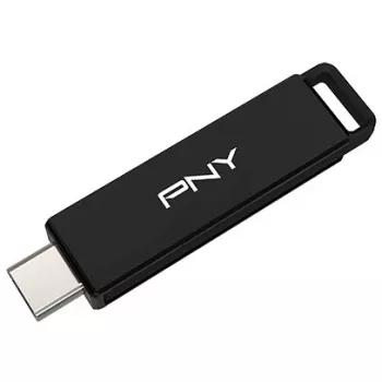 PNY Elite-X USB atmintinė 64 GB USB Type-C 3.2 Gen 1 (3.1 Gen 1) Juoda (P-FDI64GELTXC-GE)