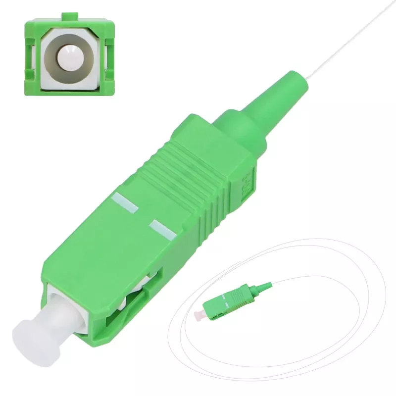 FTTH optinio pluošto pijunkas Extralink EX.19126 — 1,5 m, G.652D, SC į pliką galą, pilnas dupleksas