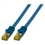 EFB-Elektronik RJ45 komutacinis kabelis Cat.6A S/FTP LSZHCat.7 neapdorotas laidas mėlynas 1,5 m gamintojas: EFB Elektronik (MK7001.1,5BL)