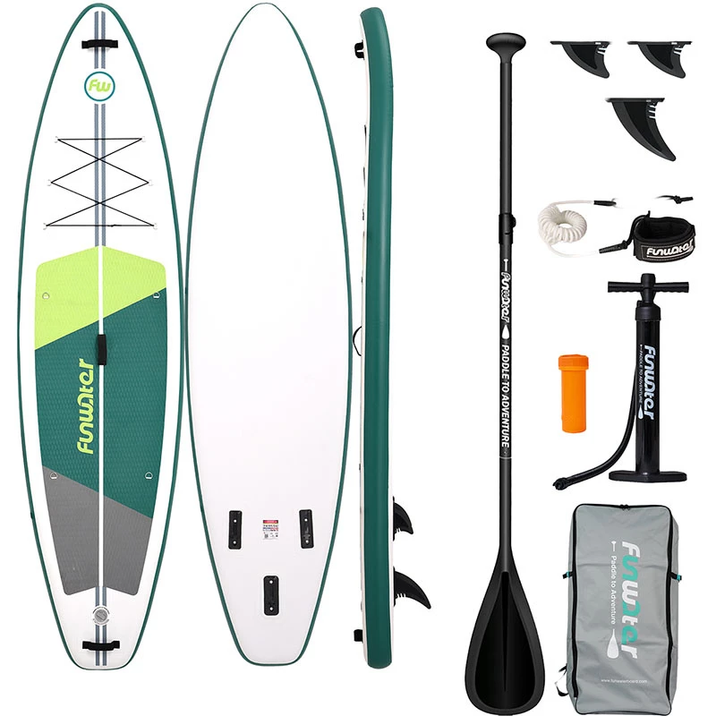 FunWater SUP irklenčių lenta SUPFW69A (žalia-balta)