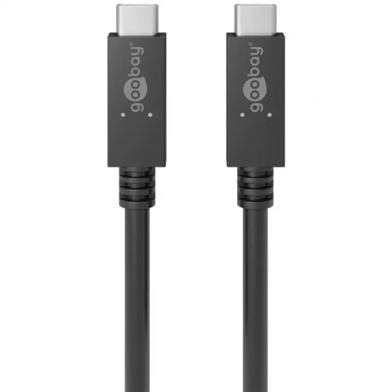 Goobay 49254 USB kabelis, juodas