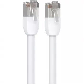 Tinklo kabelis Ubiquiti UACC-CABLE-PATCH-OUTDOOR-3M-W RJ-45 Cat5e 3 m Baltas S/UTP TPE