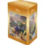 Thomas Kinkade Studios: Disney - Beauty and the Beast in the Nostalgia Metal Tin, Puzzle 500 Pieces
