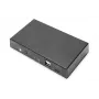 DIGITUS DS-12901 - KVM-/Garso/USB-jungiklis - 4K 30 Hz, USB-C/USB/HDMI įvestis, HDMI išvestis, Tinklas