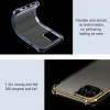 Minkštas apsauginis dėklas Devia, skirtas iPhone 12 Pro Max — atsparus smūgiams, auksinis