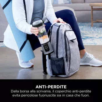 Sport blenderis Ninja Blast BC151EUNV — 0,53 l dubuo, 14,4 W, maitinamas iš baterijos, mėlynas