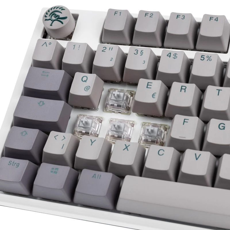 Ducky One 3 klaviatūra, žaidimams, USB, pilka