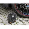 Nešiojamasis oro siurblys TRACER RES-03ML 12V 150 PSI — automobilio padangų pripūtimo įrenginys, 12 V maitinimas