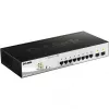 D-Link DGS-1210-10P valdomas L2 Gigabit Ethernet (10/100/1000) maitinimas per Ethernet (PoE) 1U juoda