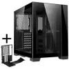 Lian Li O11 Dynamic Mini + Mini Riser Card - PCIe 4.0, juoda