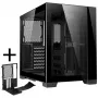 Lian Li O11 Dynamic Mini + Mini Riser Card - PCIe 4.0, juoda