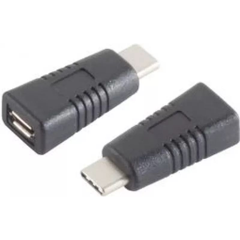 Laido lyties keitiklis ShiverPeaks BS13-20014 USB 3.1 Type-C Micro-USB 2.0 Type-B juodas