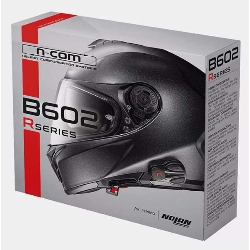 Nolan N-Com B602 R motociklo ryšio sistema 1 vnt. juoda