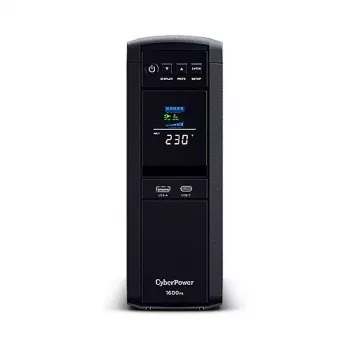 CyberPower CP1600EIPFCLCD nepertraukiamo maitinimo šaltinis (UPS) Line-Interactive 1,6 kVA 1000 W 6 kintamosios srovės lizdų (-ai)