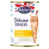BUTCHER'S Delicious Dinners vištiena želėje gabalėliai - drėgnas kačių ėdalas - 400 g