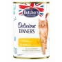 BUTCHER'S Delicious Dinners vištiena želėje gabalėliai - drėgnas kačių ėdalas - 400 g