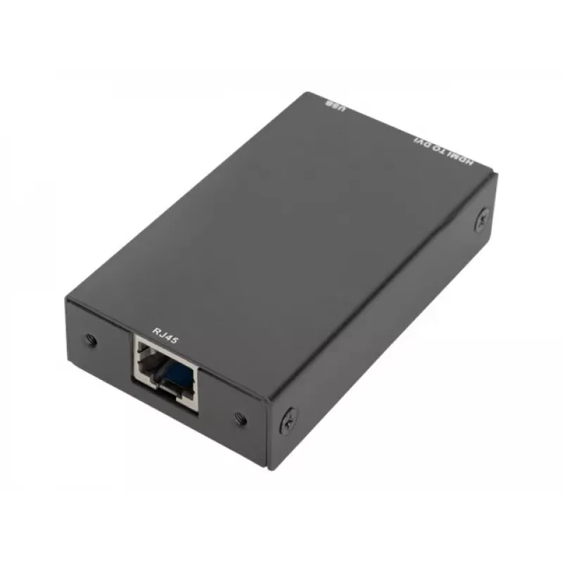 Digitus DVI raktas modulinėms KVM konsolėms RJ45 į DVI juodas 1080p
