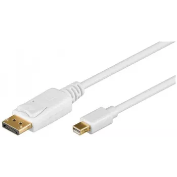 Wentronic Goobay DisplayPort į mini DisplayPort adapterio laidas 1.2, 1 m - Mini DisplayPort kištukas > DisplayPort kištukas (52858)