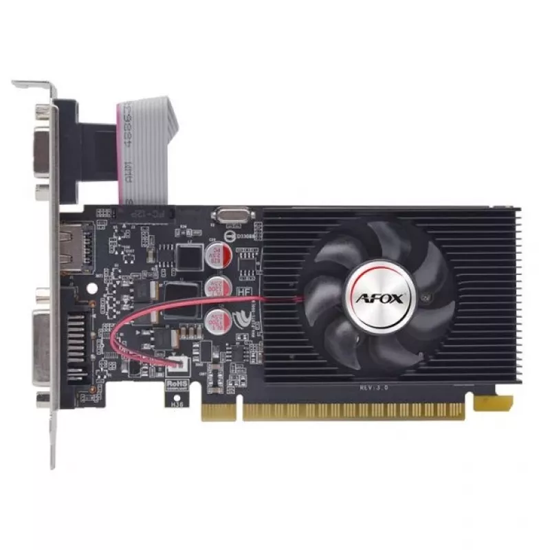Vaizdo plokštė GeForce GT 240 1GB DDR3 128BIT DVI HDMI VGA LP Ventiliatorius V2