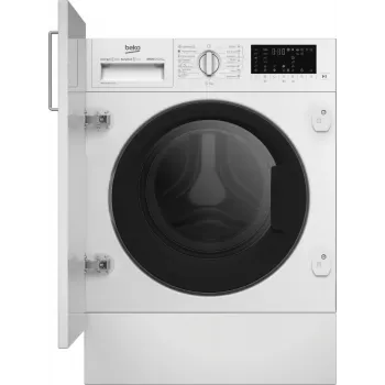 Skalbyklė-džiovyklė BEKO B5DBT68547W įmontuojama, 8 kg skalbimas / 5 kg džiovinimas, 1400 aps./min.