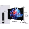 TCL 75P69K TV 190,5 cm (75 colių) 4K Ultra HD išmanusis televizorius Wi-Fi juodas