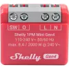 Shelly 1PM Mini Gen4 2 vnt. pakuotė — „Shelly Wi-Fi“ išmanioji relė su galios matavimu, kompaktiškas DIN / modulinis korpusas