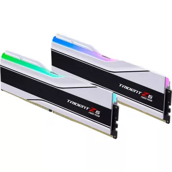 DIMM 32 GB DDR5-6000 (2x 16 GB) Dual-Kit, atmintis balta, F5-6000J2636H16GX2-TZ5NRW, Trident Z5 NEO RGB, AMD EXPO