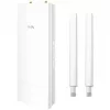 Lauko prieigos taškas Cudy AP3000 Outdoor — Dviejų juostų 2,4/5 GHz, IP65, PoE, 1x RJ-45, 2× išorinės RP‑SMA antenos
