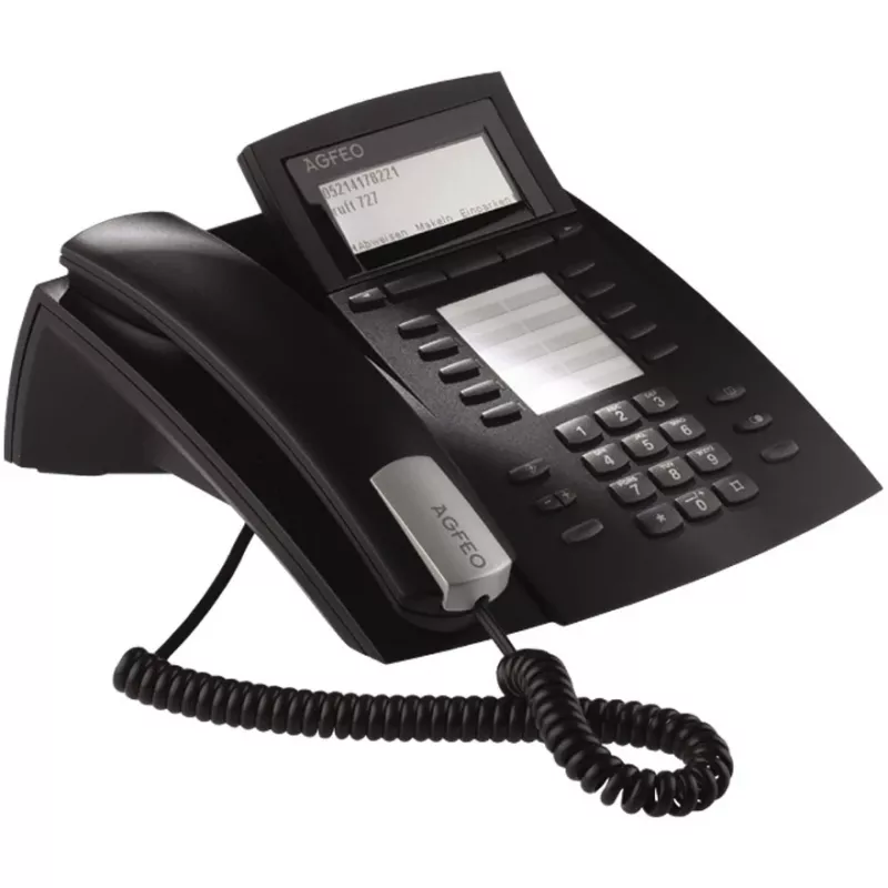 IP telefonas AGFEO ST 42 IP juodas