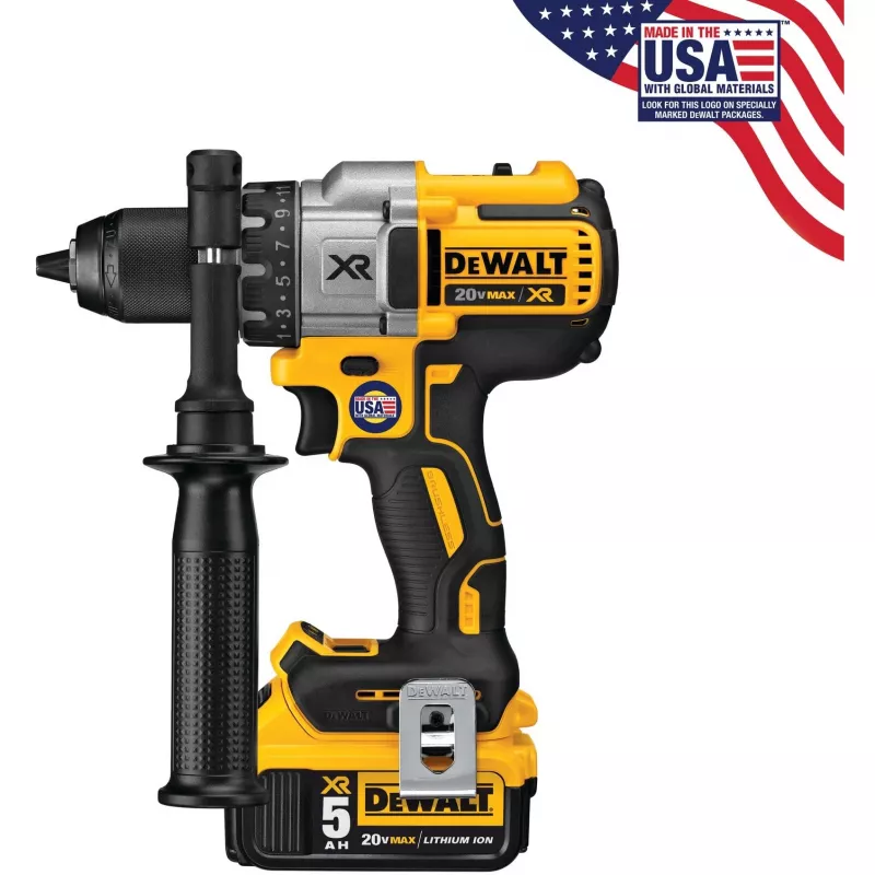 DeWALT DCD991P2 juoda, pilka, geltona 2000 RPM