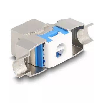 DeLOCK keystone modulis RJ45 lizdas į LSA Cat.8.1 be įrankių Plokščias Metalinis